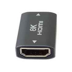 PremiumCord 8K Adapterski priključek HDMI A - HDMI A, ženski/ženski, kovinski