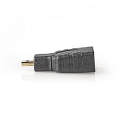 Nedis CVGB34906BK - adapter HDMI | Mini priključek HDMI - vtičnica HDMI | Črna