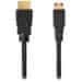 Nedis Hitri kabel HDMI 1.4 z ethernetom/ 4K@30Hz/ pozlačeni konektorji HDMI-mini HDMI/ črn/ v razsutem stanju/ 5 m