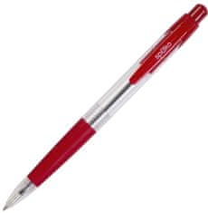 Spoko Kroglično pero 112 - rdeče polnilo, 0,5 mm