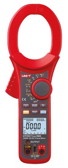 UNI-T Mie0182 merilnik s kleščami 2500a ac/dc model ut222