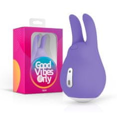 Good Vibes Only Stimulator klitorisa Tedy, vijoličen
