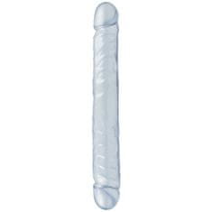 Crystal Jellies Dvojni dildo Crystal Jellies 30 cm