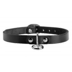 Strict Leather Ovratnica Choker z obročkom