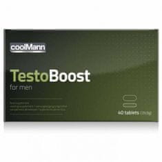 Coolmann Erekcijske tablete CoolMann TestoBoost, 40 kom