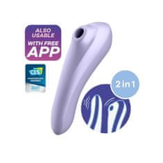 Satisfyer Sesalni vibrator Satisfyer Dual Pleasure, lila