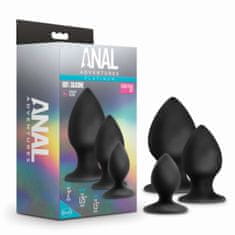 Anal Adventures Set širokih analnih čepov Anal Adventures