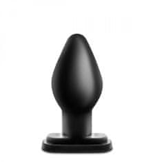 Anal Adventures Analni čep Anal Adventures - XL Plug, črn