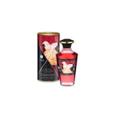 Shunga Afrodizično grelno olje Shunga - Sparkling Strawberry Wine, 100 ml