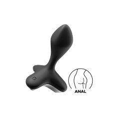 Satisfyer Vibracijski analni čep Satisfyer Game Changer, črn