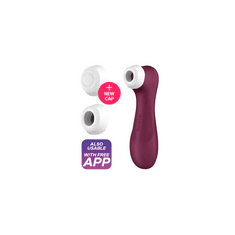 Satisfyer Stimulator za klitoris z aplikacijo Satisfyer Pro 2 Generation 3, rdeč