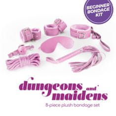 Crushious BDSM komplet Crushious - Dungeons &amp; Maidens, roza