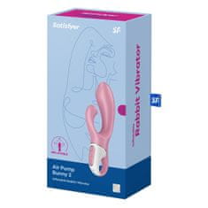 Satisfyer Rabbit vibrator Satisfyer Air Pump Bunny 2, roza