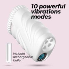 Crushious Masturbator Nautilus z bullet vibratorjem