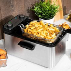 Cecotec Friteza Cecotec CleanFry Infinity 3000 3 L 2400W Črna Nerjaveče Jeklo 2400W