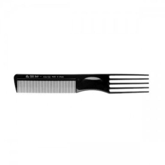 Eurostil Glavnik za tupiranje Eurostil Peine Ahuecador Črna 19 cm Bodeča