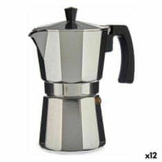 Italijanski Kuhalnik za Kavo Aluminij 150 ml (12 kosov)