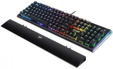 Redragon K569 Aryaman RGB gaming mehanska tipkovnica, žična, rdeča stikala