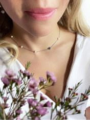 Preciosa Romantična ogrlica z rečnimi biseri in srčkom Pearl Passion 6156 01