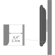 Stell fiksno ozko držalo za TV 25"-50", nosilnost 40 kg - črno