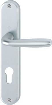 Hoppe Maribor 1766/3022P PZ F1 kljuka s ščitom, aluminij