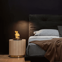 HOME & MARKER® Dekorativna 3D LED luč | LEDLOVE Medved - Edinstveno darilo za valentinovo