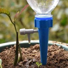 Netscroll Pripomoček za avtomatsko zalivanje rastlin, dozirnik deluje na podlagi samodejnega kapljičnega namakalnega sistema, 15 dni, varčevanje z vodo, idealen za zaposlene vrtnarje, 20 kosov, PlantDrip 