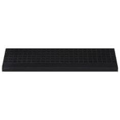 Vidaxl Podloge za stopnice 5 kosov 25x75 cm guma