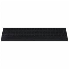 Vidaxl Podloge za stopnice 10 kosov 25x75 cm guma