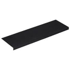 Vidaxl Podloge za stopnice 10 kosov 25x75 cm guma