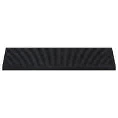 Vidaxl Podloge za stopnice 10 kosov 25x75 cm guma