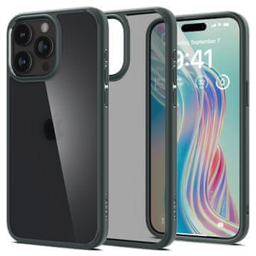 Spigen Ula Hybrid, frost green - iPhone 15 Pro
