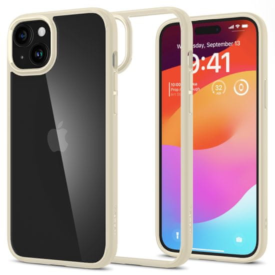 Spigen Ula Hybrid, mute beige - iPhone 15