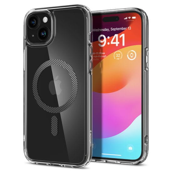 Spigen Ula Hybrid MagSafe, carbon fiber - iPhone 15 Plus