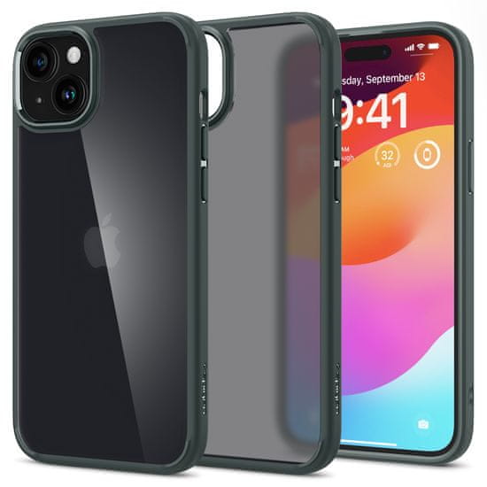 Spigen Ula Hybrid, frost green - iPhone 15