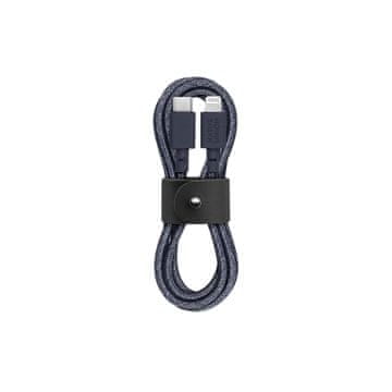 Nomad Belt Cable C-L Lightning 1.2m, indigo