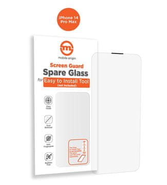 Mobile-origin Orange Screen Guard Spare Glass iPhone 14 Pro Max
