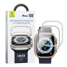 BLUEO Sapphire And Titanium Alloy Tempered Glass Protector Kit - Apple Watch Ula2/Ula 49mm