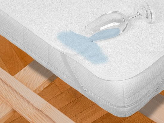 Ljubki dom Nepropustna zaščita vzmetnice FROTE za posteljico 70 x 140 cm