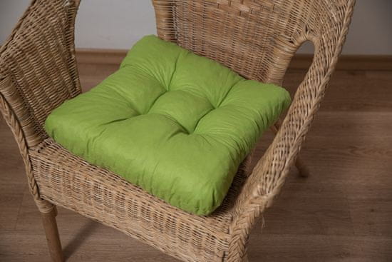 Ljubki dom Blazina za stol Soft pomladno zelena