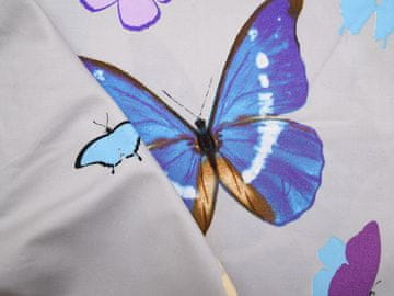 Ljubki dom Prevleka za vzglavnik MODER METULJ 40x50 cm