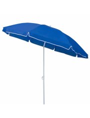 Ljubki dom Temno moder nagibni senčnik za na plažo CORAL 180 cm