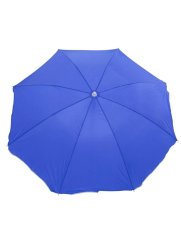 Ljubki dom Temno moder nagibni senčnik za na plažo CORAL 180 cm