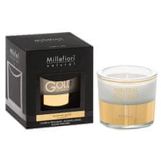 Millefiori Milano Dišeča sveča Natural Mineral gold 180 g