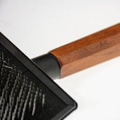 EBI NOIR JAPANDI Krtača za nežno odstranjevanje poddlake in odpadle dlake L 18,5x11,5x3cm