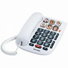 slomart fiksna telefonija za starejše alcatel atl1416459 led bela