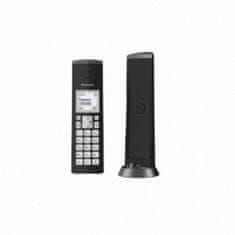 slomart brezžični telefon panasonic kx-tgk210 dect bela črna