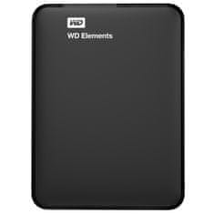 WD western digital wd elements prenosni zunanji trdi disk 4 tb črn