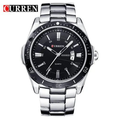 Curren CURREN 8110 Moški Japonska Quartz gibanje Watch: Vroča prodaja, moda, nerjaveče jeklo, luksuzna blagovna znamka
