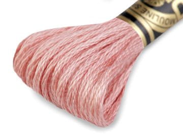 Vezeninska preja DMC Mouliné Spécial Cotton - Gossamer Pink